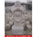 chinese laughing buddha carving statue